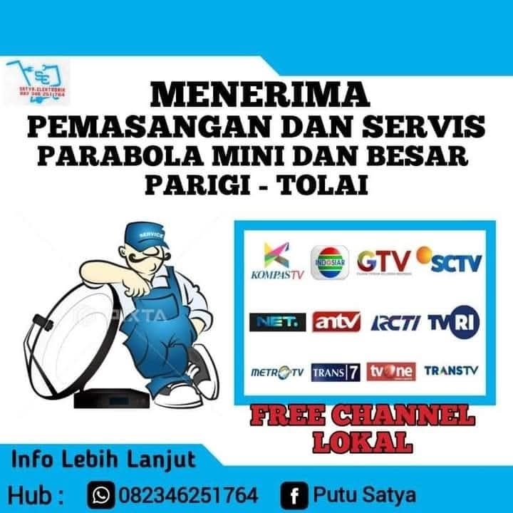 Pemasangan Dan Perawatan Parabola TV